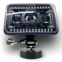 Лед фара додаткового світла 35W/45W 10V-80V (Ближнє/Дальнє + ДХВ) Лед фара додаткового світла 35W/45W 10V-80V (Ближнє/Дальнє + ДХВ)