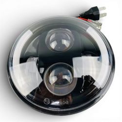 Універсальні лед фари 5.75" (40W) з ДХВ "половинки": ціна, доставка, гарантія Універсальні лед фари 5.75" (40W) з ДХВ "половинки": ціна, доставка, гарантія